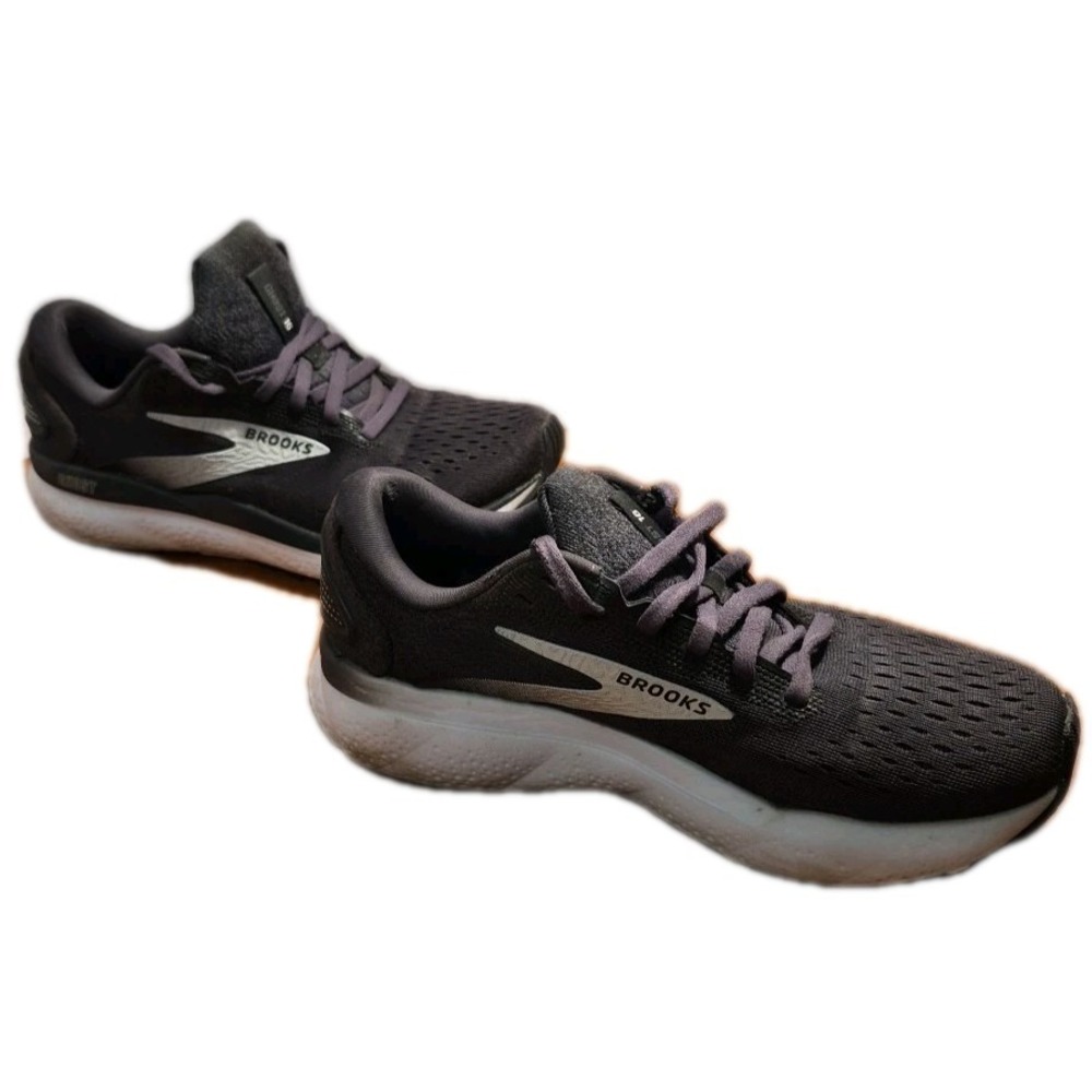 Brooks Ghost 16 Women's Running Shoes - Black/Grey/White - Size 6 Medium (B)